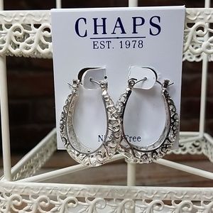 Chaps Earrings NWT nickel free